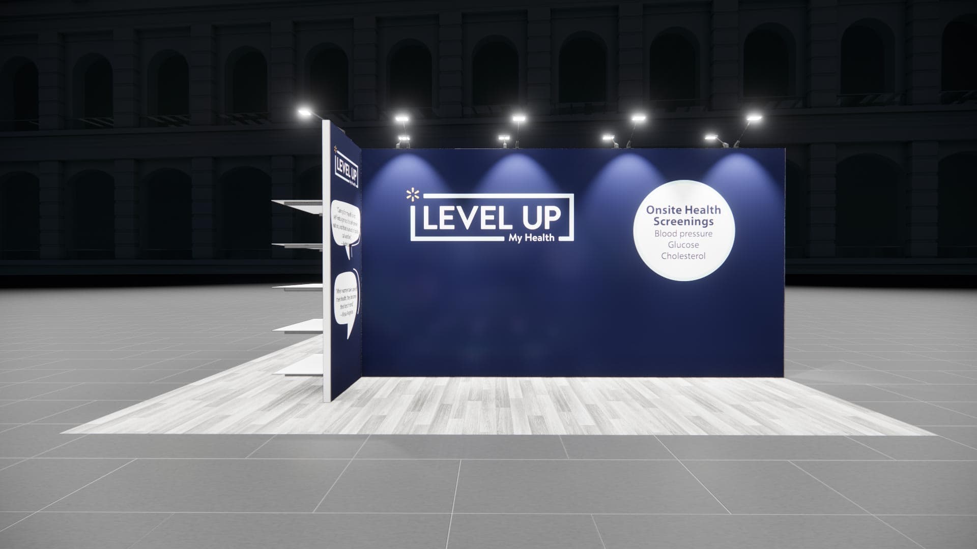 20 x 20 Island Exhibit Rental — InfoComm, Las Vegas